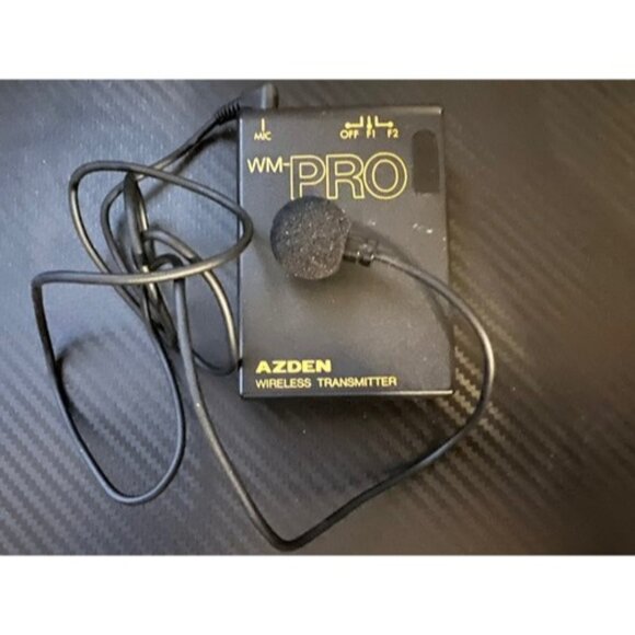 Azden WL/T PRO Wireless Lapel Microphone System FOR PARTS ONLY - Picture 1 of 7